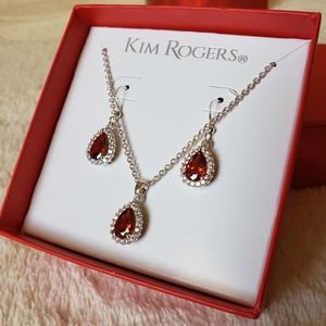 Kim Roger's Red Jewel Set
